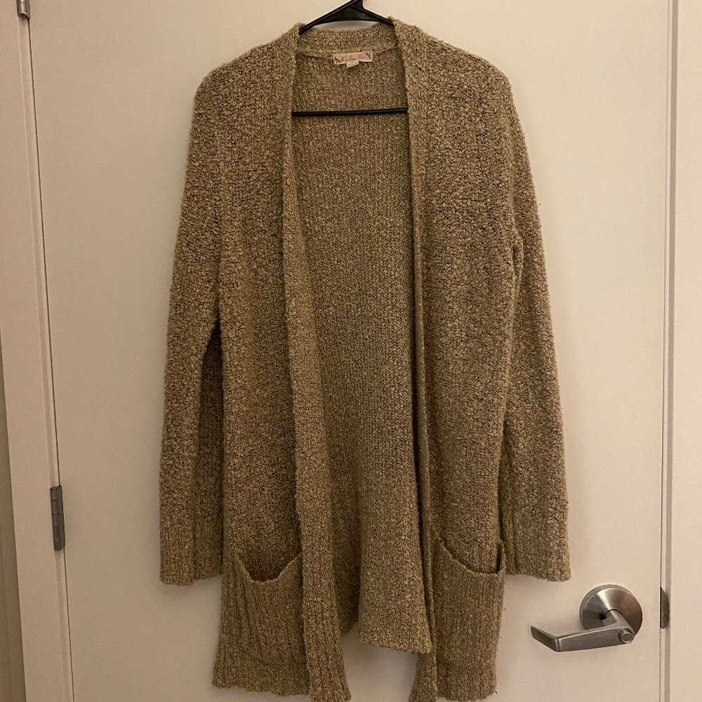Tan/  brown cardigan